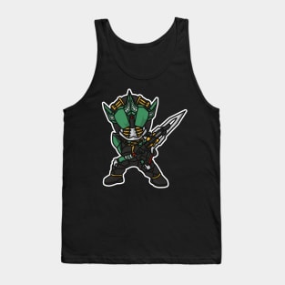 Kamen Rider Zeronos (Altair Form) Chibi Style Kawaii Tank Top